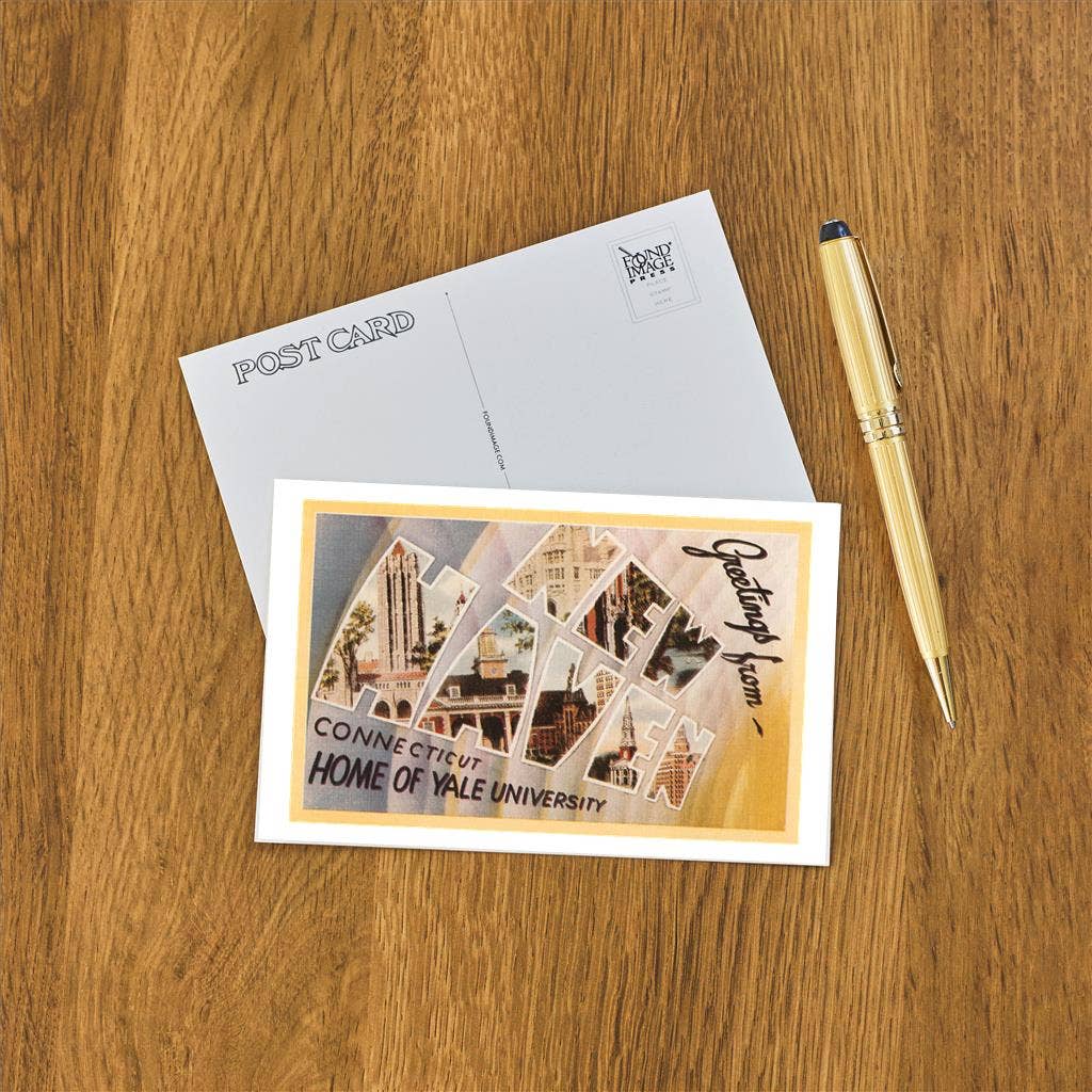Postcard CT-282 Greetings from New Haven