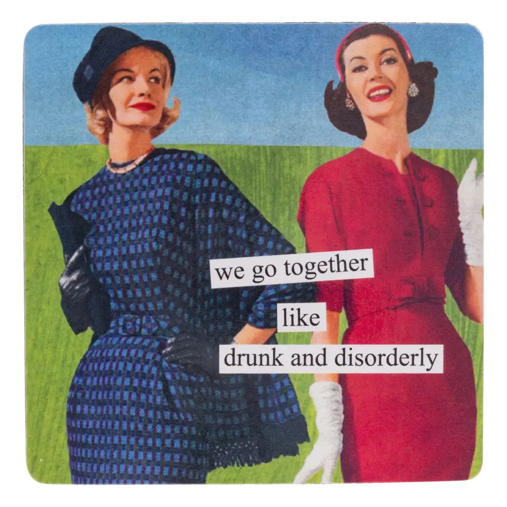 Fridge Magnet 3 3/8" Disorderly Anne Taintor