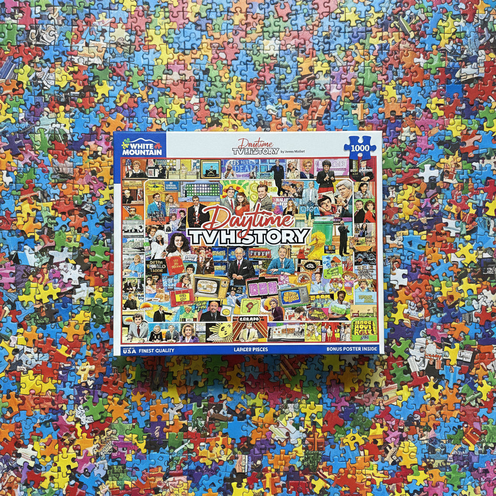 Daytime TV History - 1000 Piece Jigsaw Puzzle