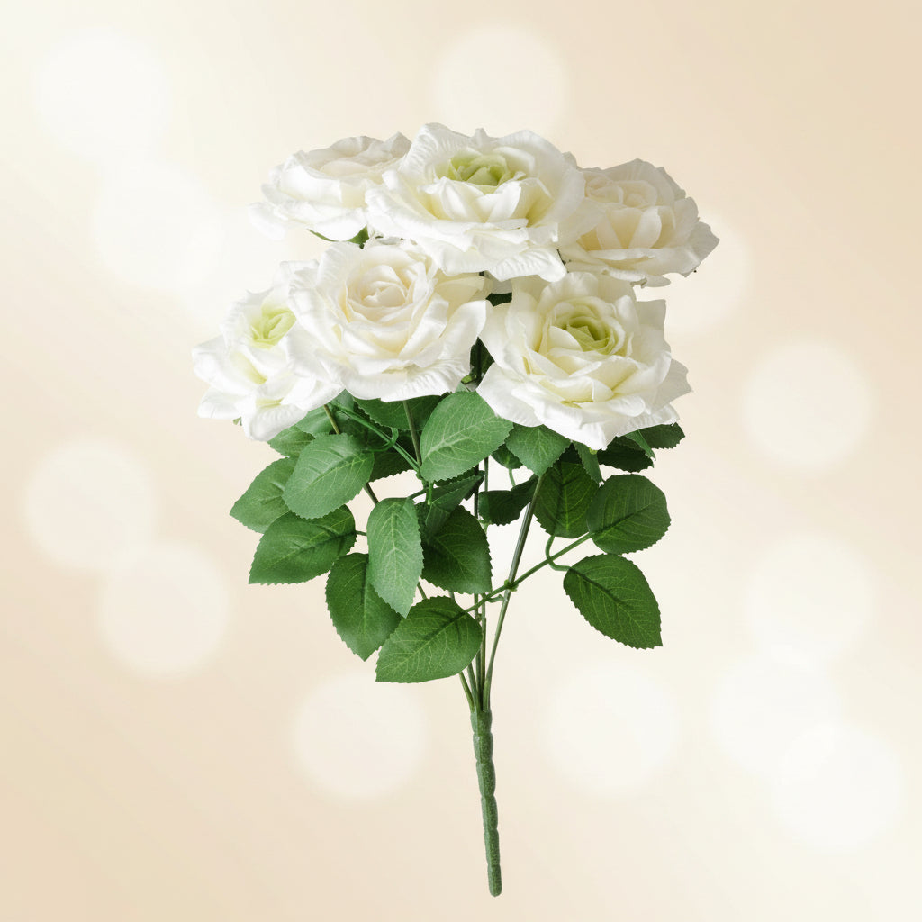 White Roses Bunch
