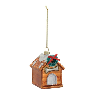 Dog House Ornament