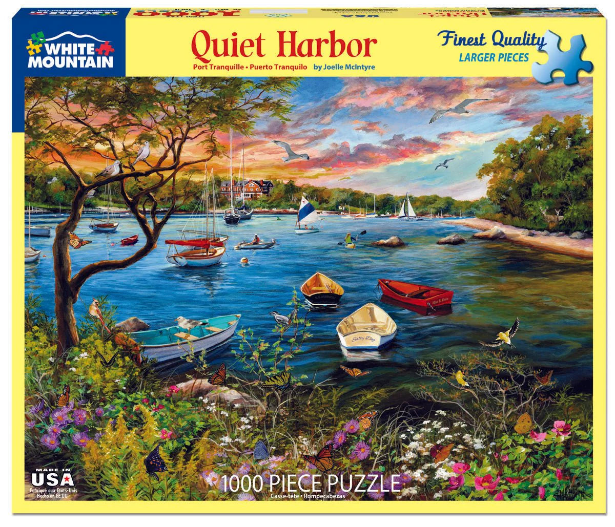 Quiet Harbor - 1000 Piece Jigsaw Puzzle