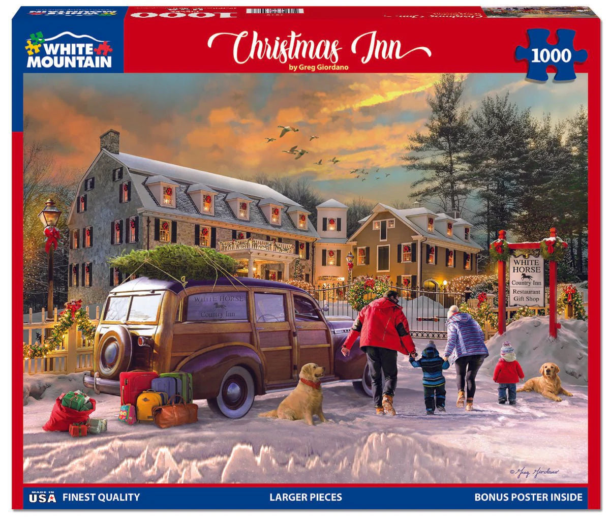 Christmas Inn - 1000 Piece Jigsaw Puzzle