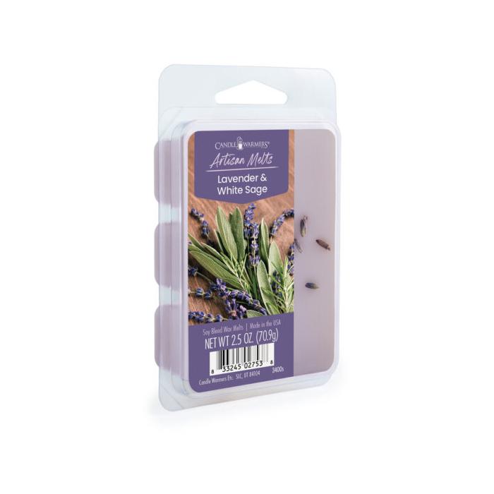 Artisan Wax Melts Lavender & White Sage