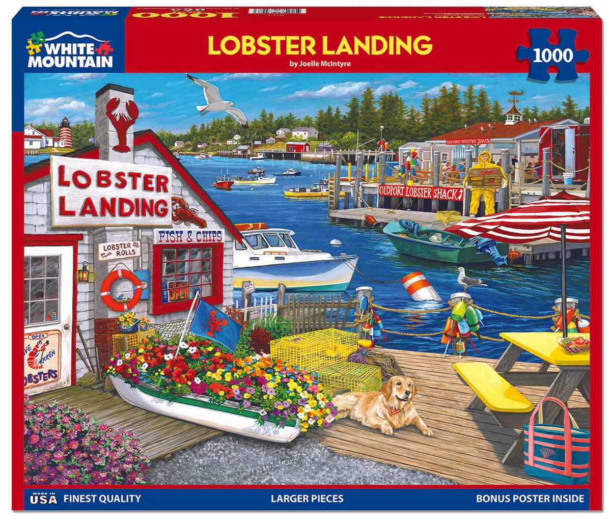 Lobster Landing - 1000 Piece Jigsaw Puzzle