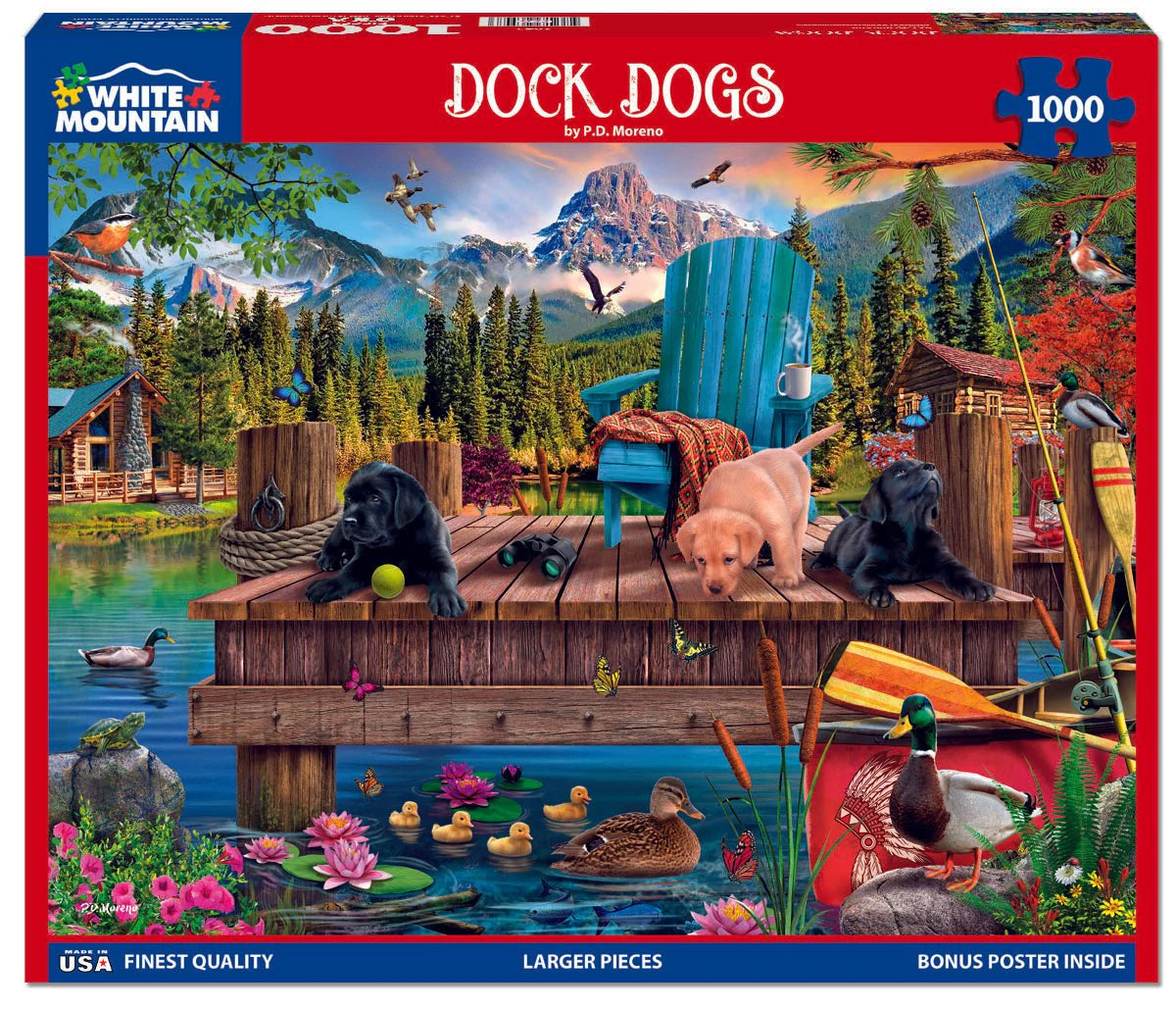 Dock Dogs - 1000 Piece Jigsaw Puzzle