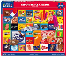 Favorite Ice Creams - 1000 Piece Jigsaw Puzzle