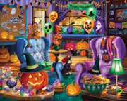 Halloween Library - 1000 Piece Jigsaw Puzzle