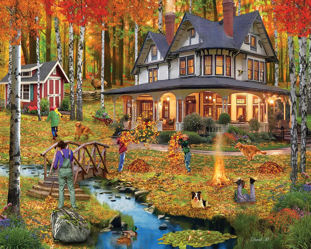 Autumn Leaves - 1000 Piece Jigsaw Puzzle