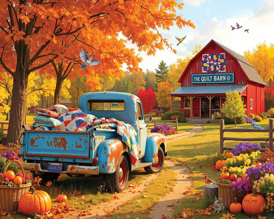 The Quilt Barn - 1000 Piece Jigsaw Puzzle