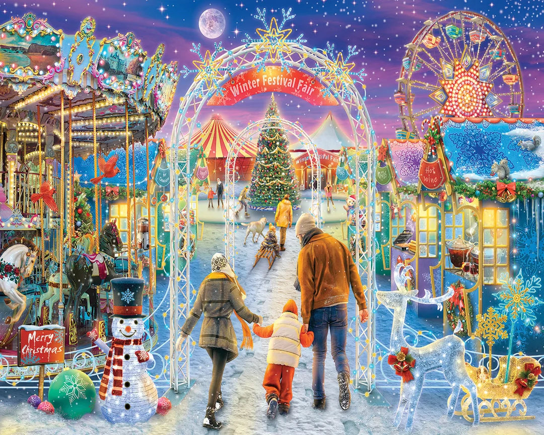 Winter Festival - 1000 Piece Jigsaw Puzzle