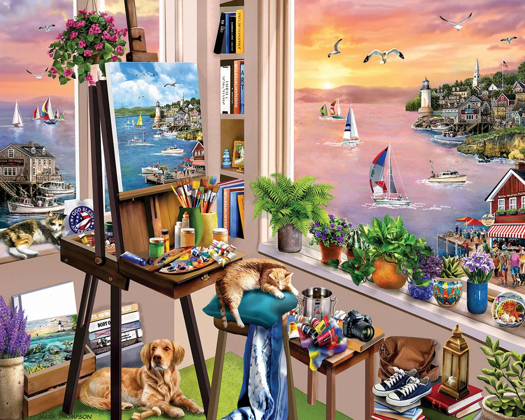 Open Air Studio - 1000 Piece Jigsaw Puzzle