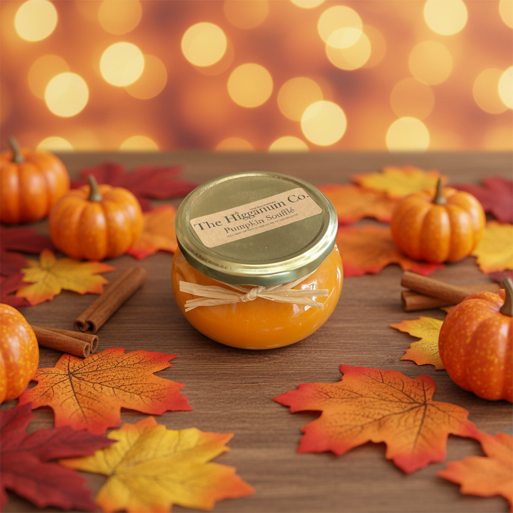 The Higganum Co. - Pumpkin Soufflé Candle