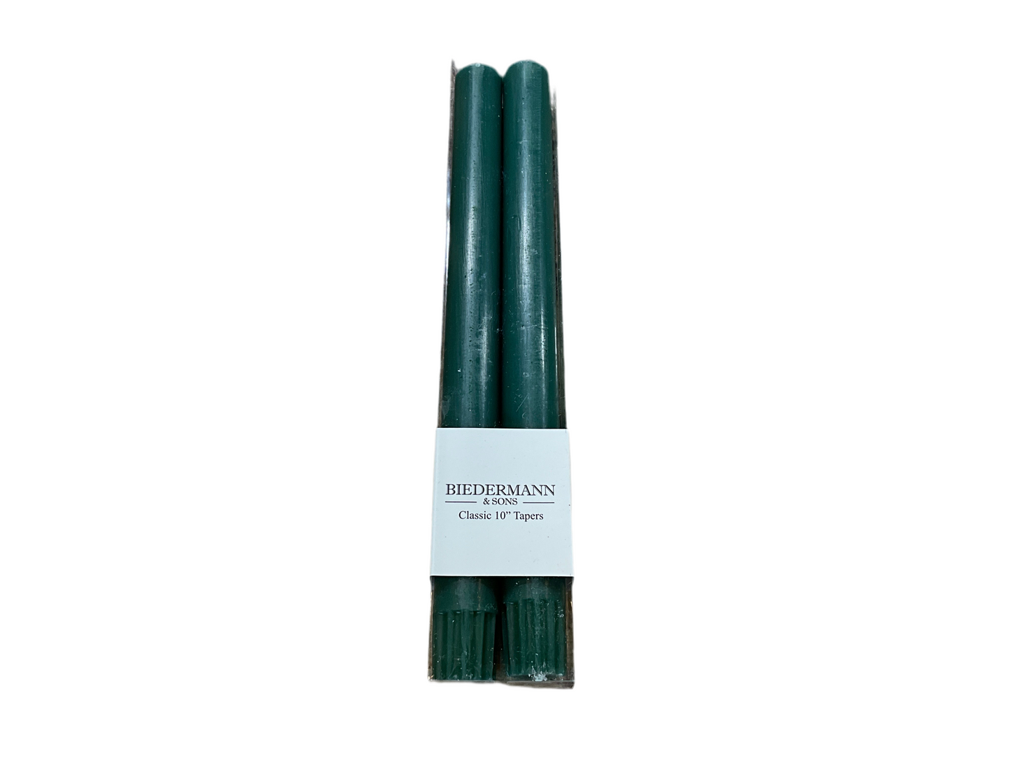Evergreen Taper Candles