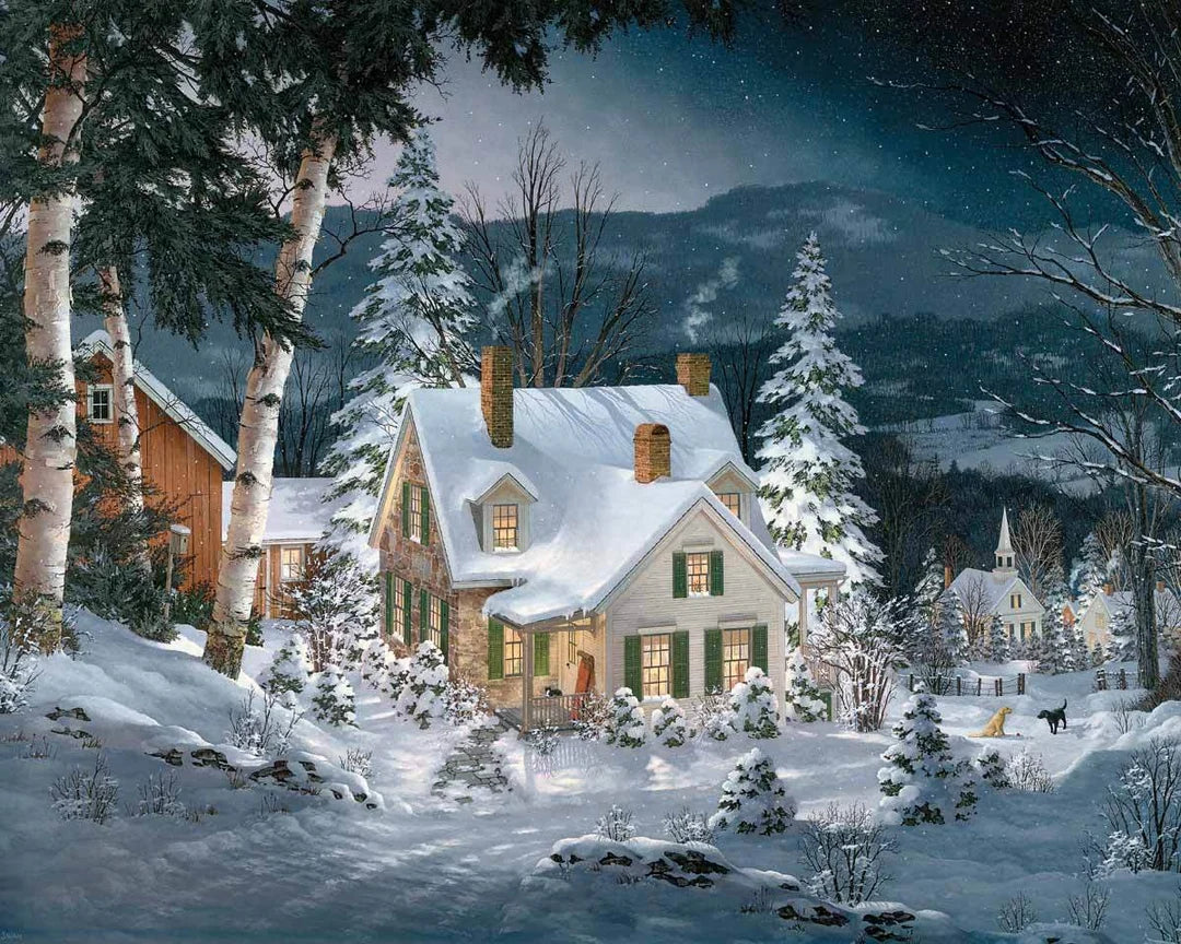 Friends in Winter - 1000 Piece Jigsaw Puzzle