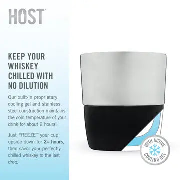 Whiskey Freeze™ Pro Insulated Stainless Steel Cooling Cup