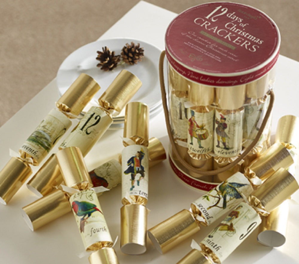 Robin Reed - 12 Days of Christmas Themed Crackers