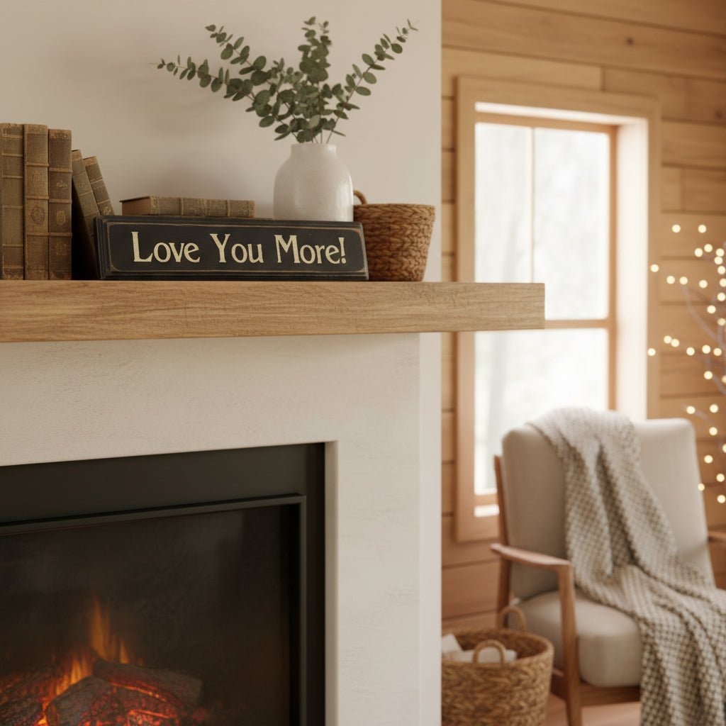Love You More Sign