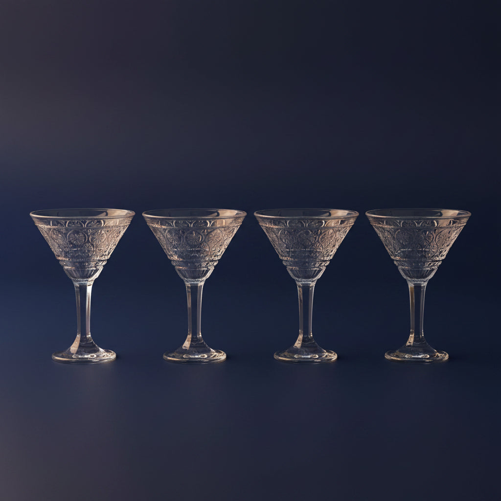 Claro Clear Martini Glass