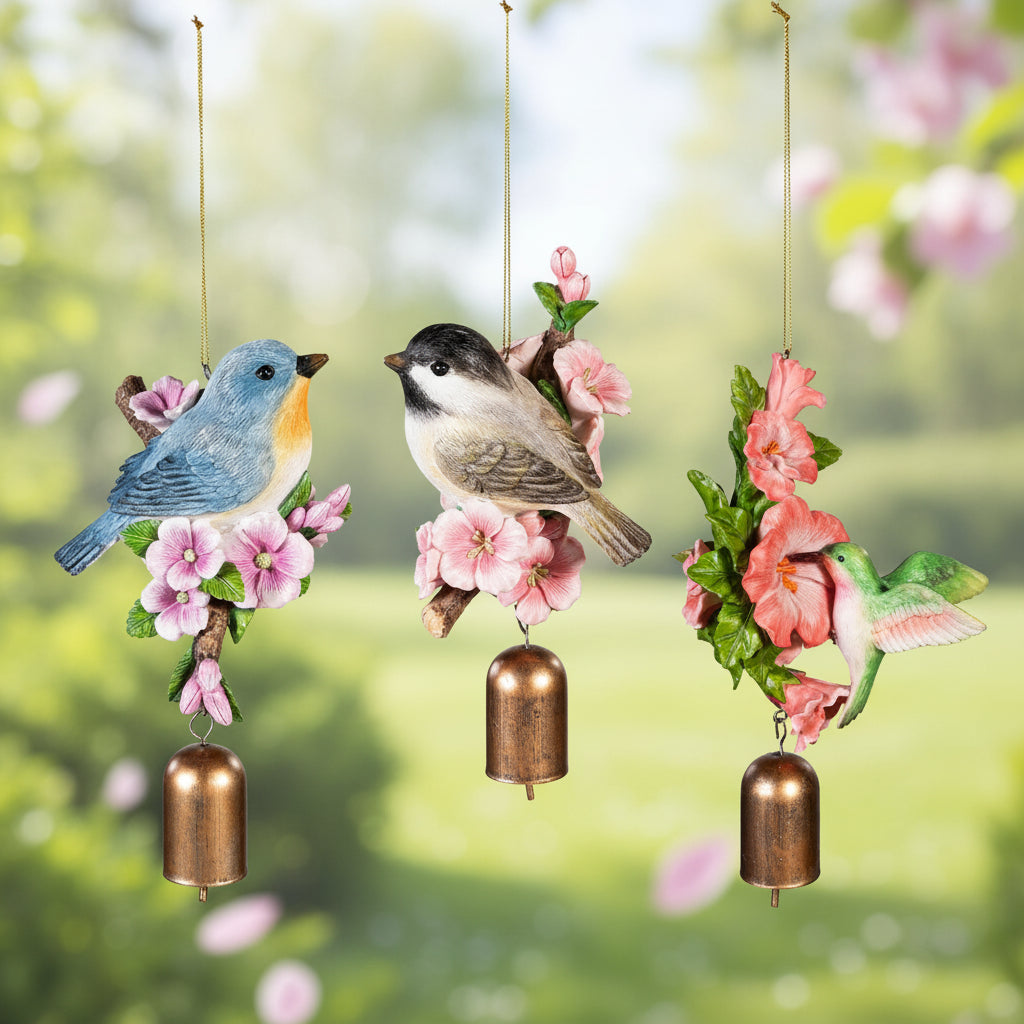 Spring Animal Resin Garden Bell