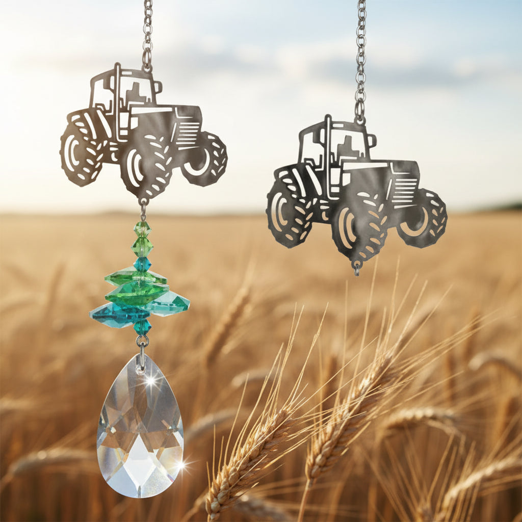 Crystal Fantasy - Tractor Suncatcher