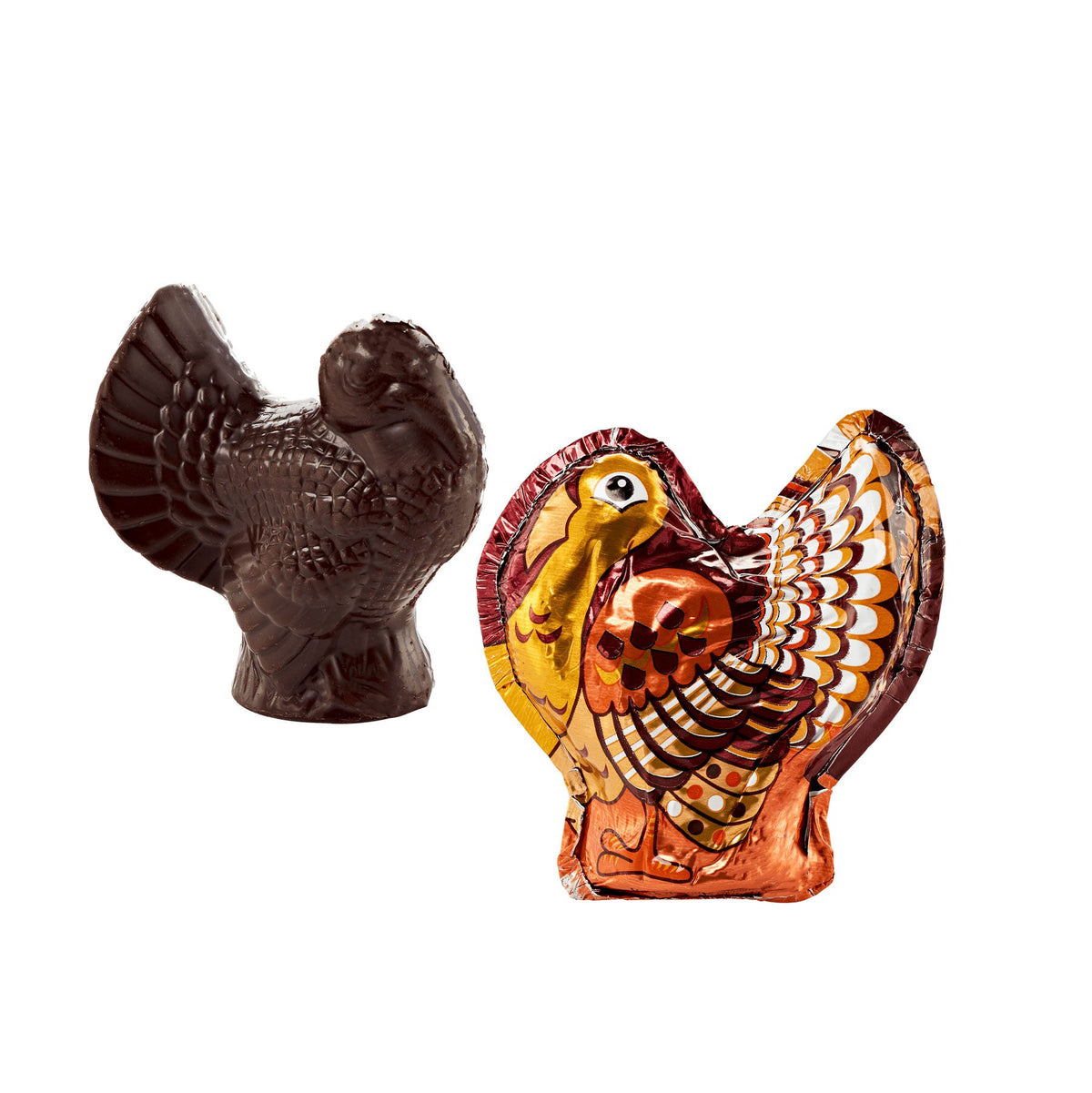 Foiled Dark Chocolate Turkeys