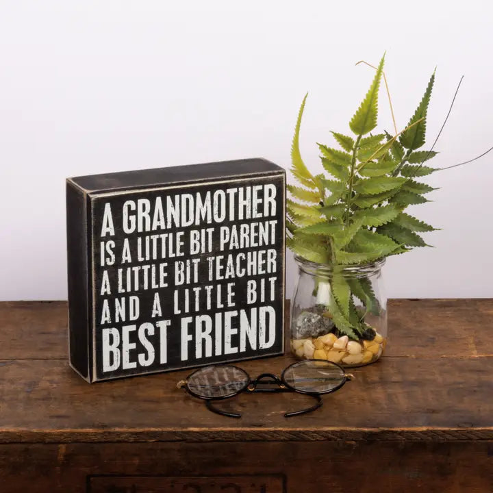 Grandmother Box Sign