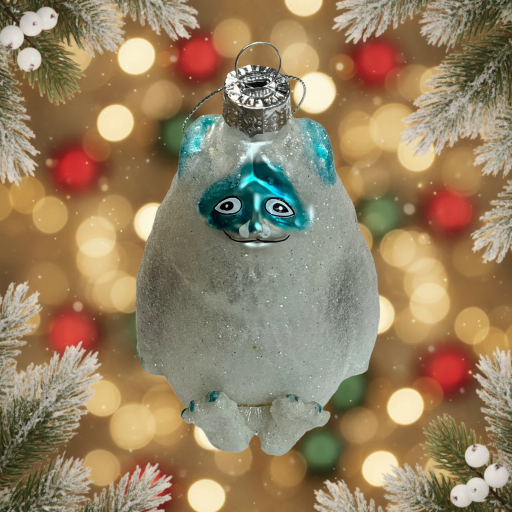 Abominable Snowman - Christmas Ornament
