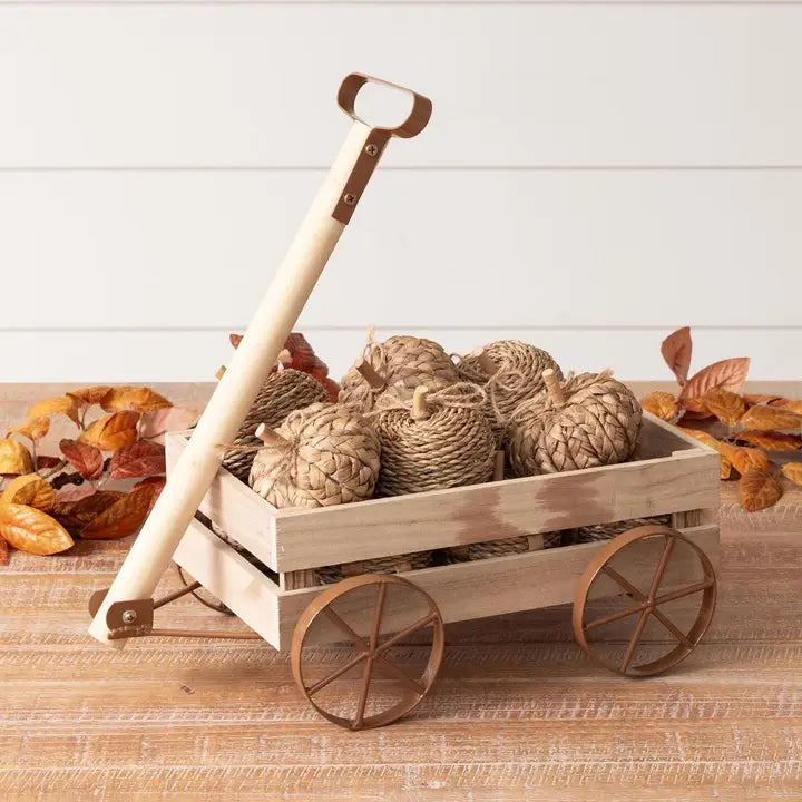 Straw pumpkins-Assorted