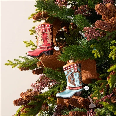 Cowboy Boot Ornament (Each)