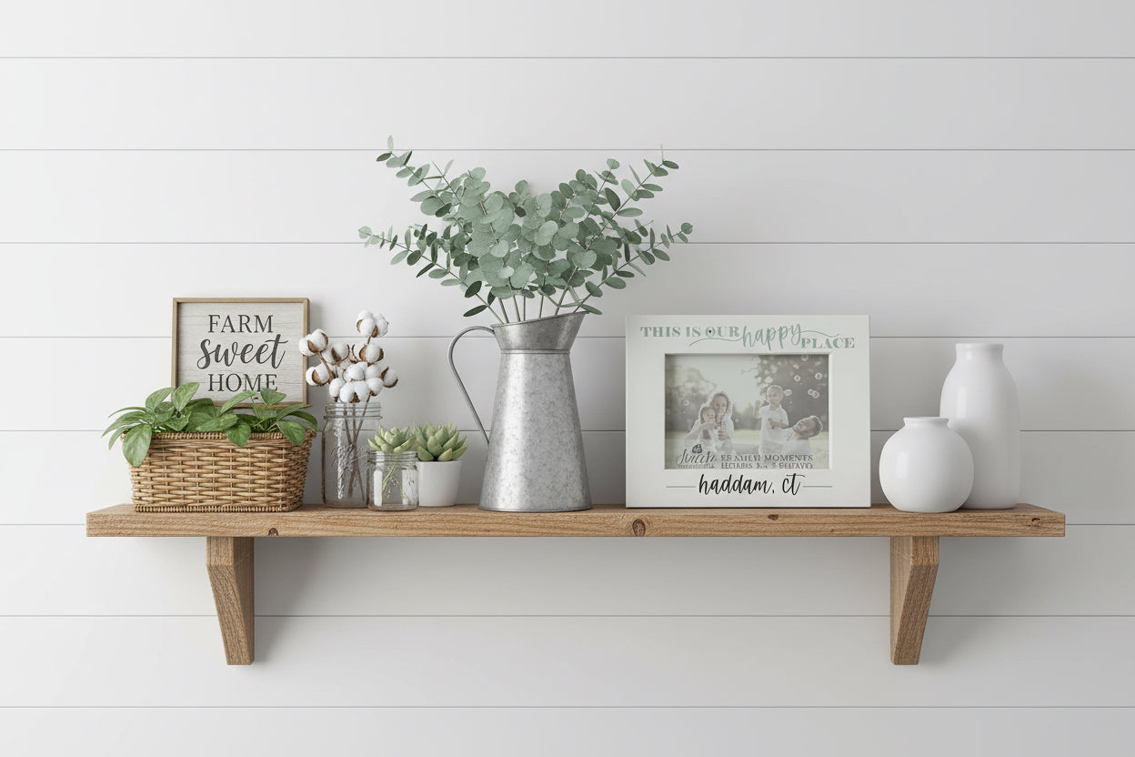 Our Happy Place Frame - Haddam, CT