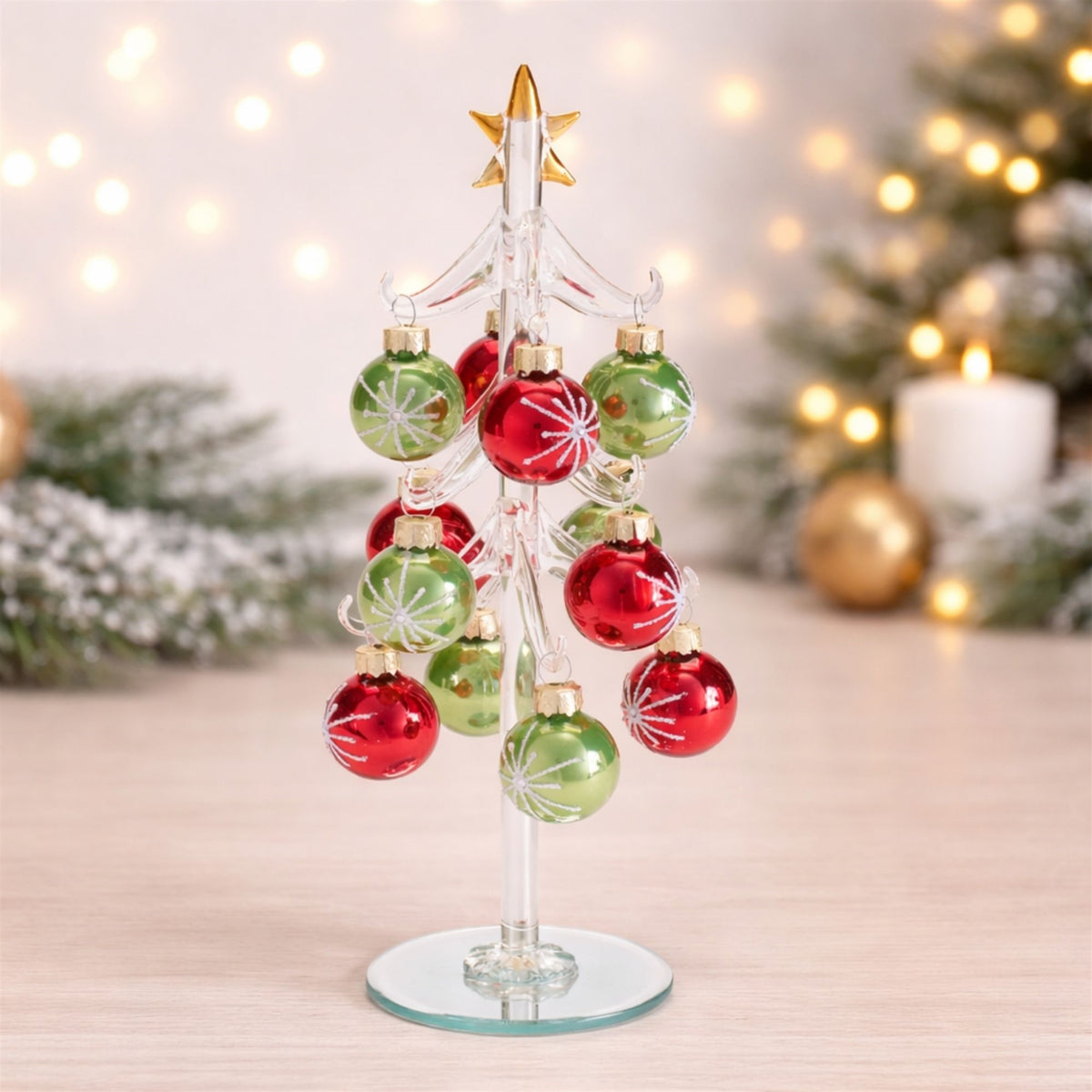 Tree w/12 Mini Ornaments