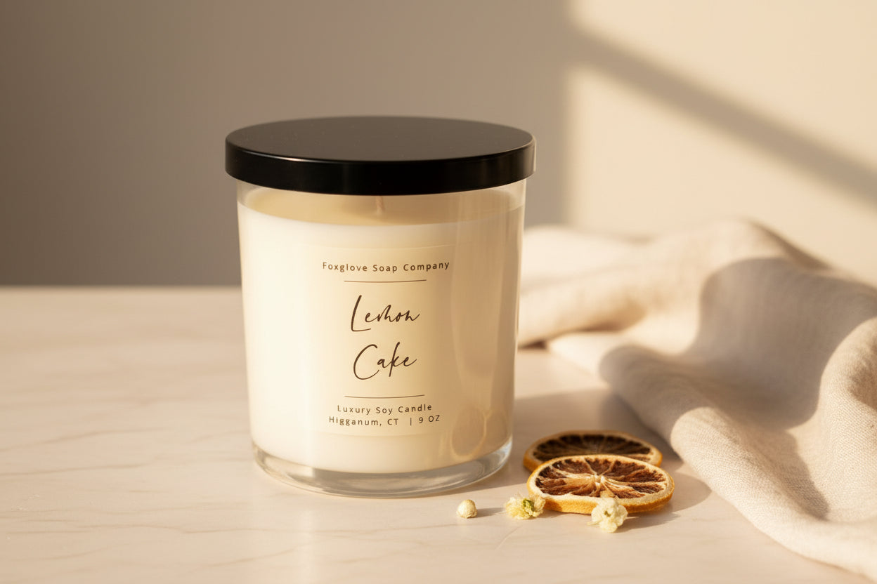 Tumbler Candle - Lemon Cake