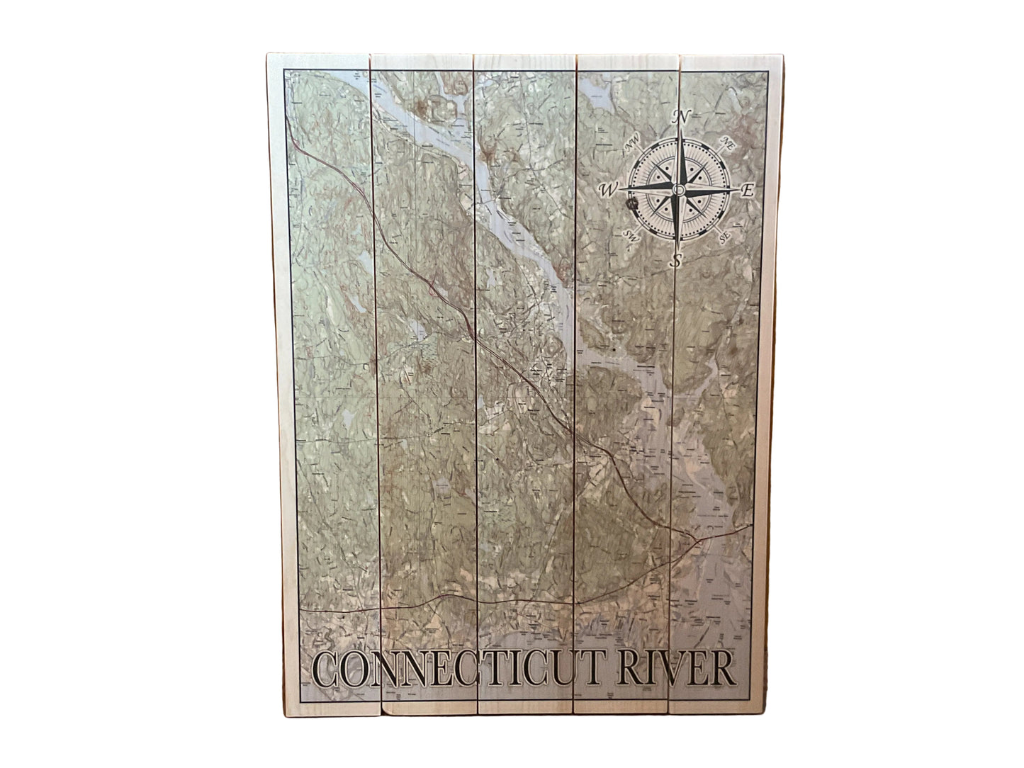 Pine Pallet Map - Connecticut River