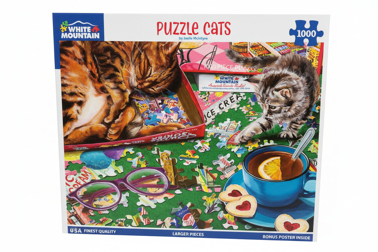 Puzzle Cats - 1000 Piece Jigsaw Puzzle
