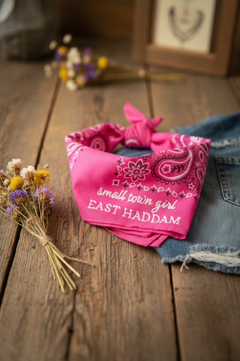 Pink - Small Town Girl "East Haddam" Bandana
