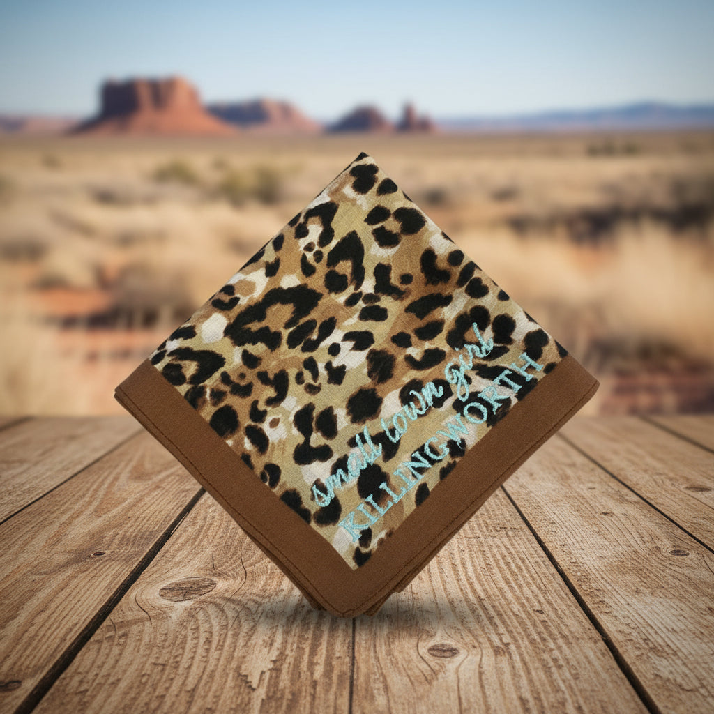 Leopard - Small Town Girl "Killingworth" Bandana