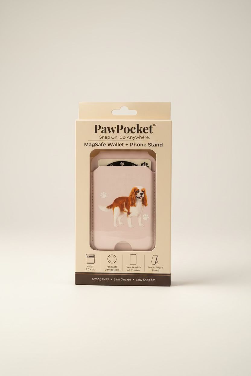 Cavalier King Charles Phone Magwallet