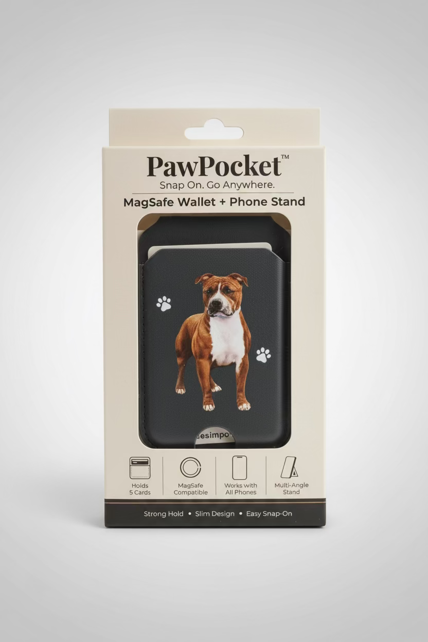 Pit Bull Brindle Phone Magwallet