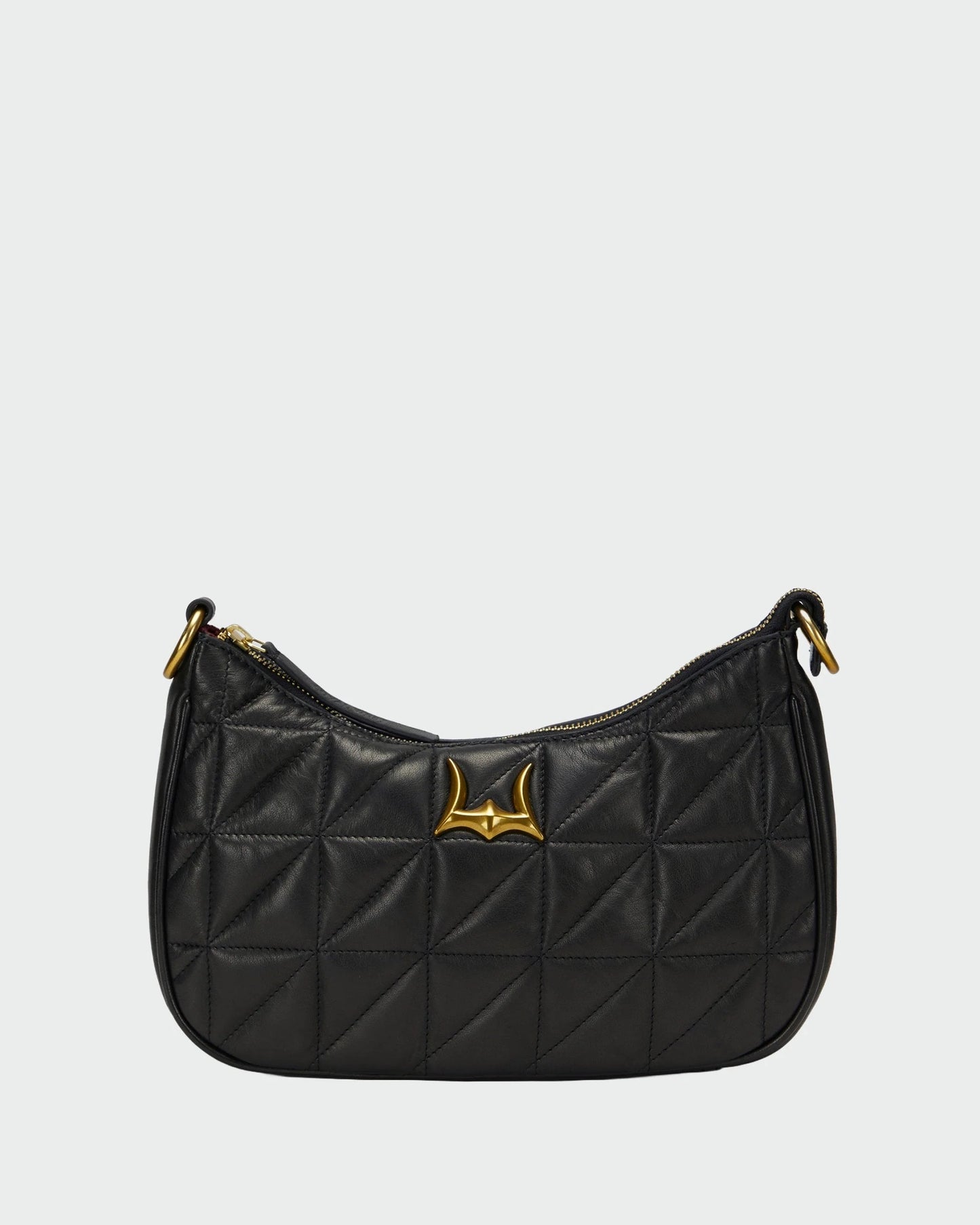 Loyal West - Joe Quilted Nappa Leather Bag-Black