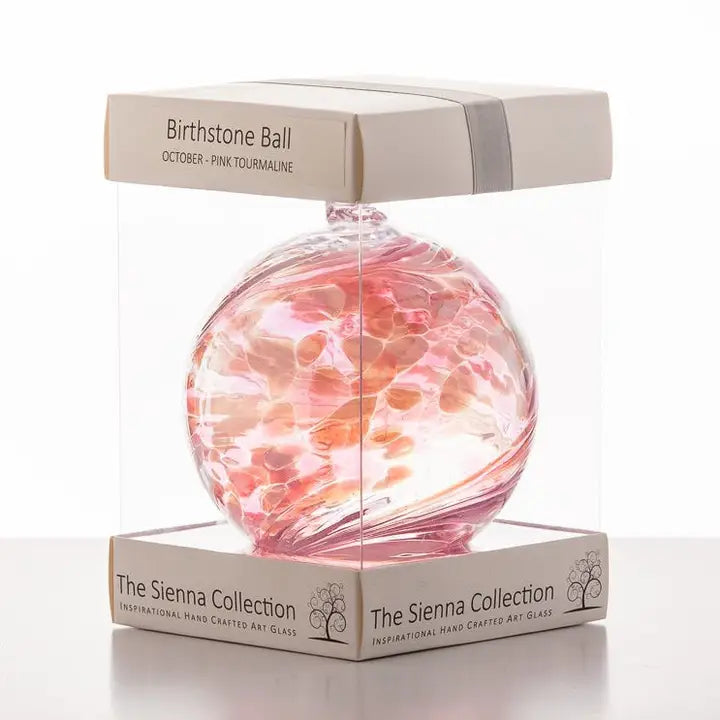 10cm Birthstone Ball - October