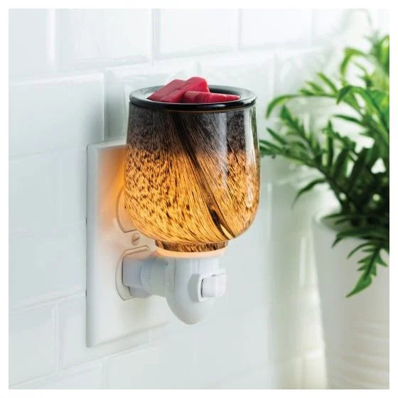 Pluggable Fragrance Warmer Obsidian 2 Piece
