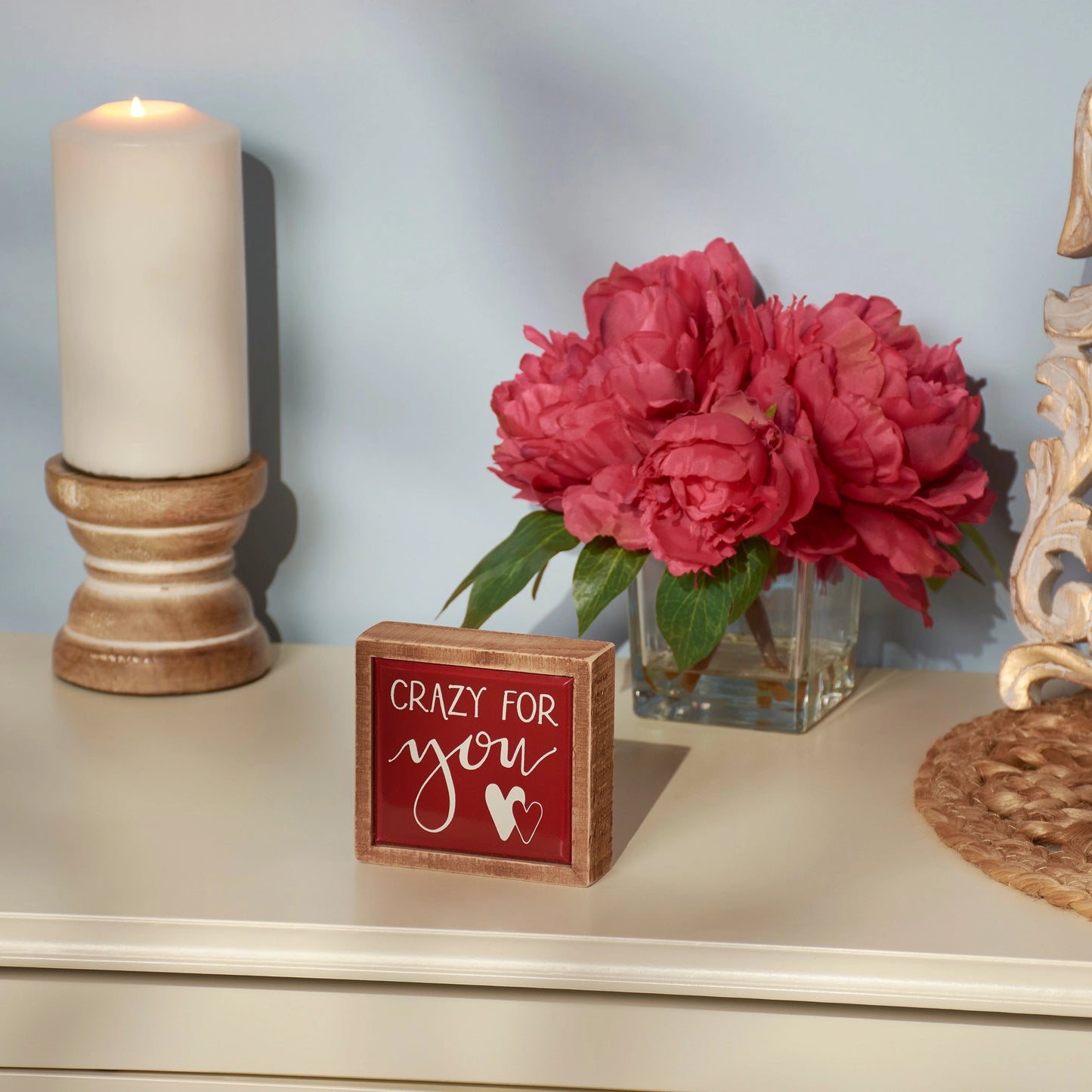 “Crazy For You” Box Sign