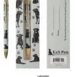 Labrador Black Ball Point Pen