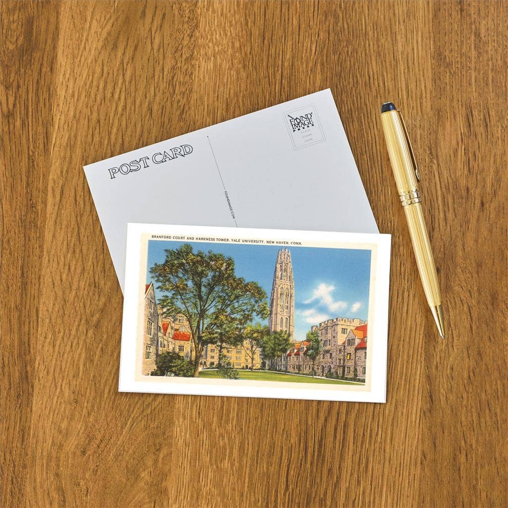 Postcard CT-43 Yale University, New Haven