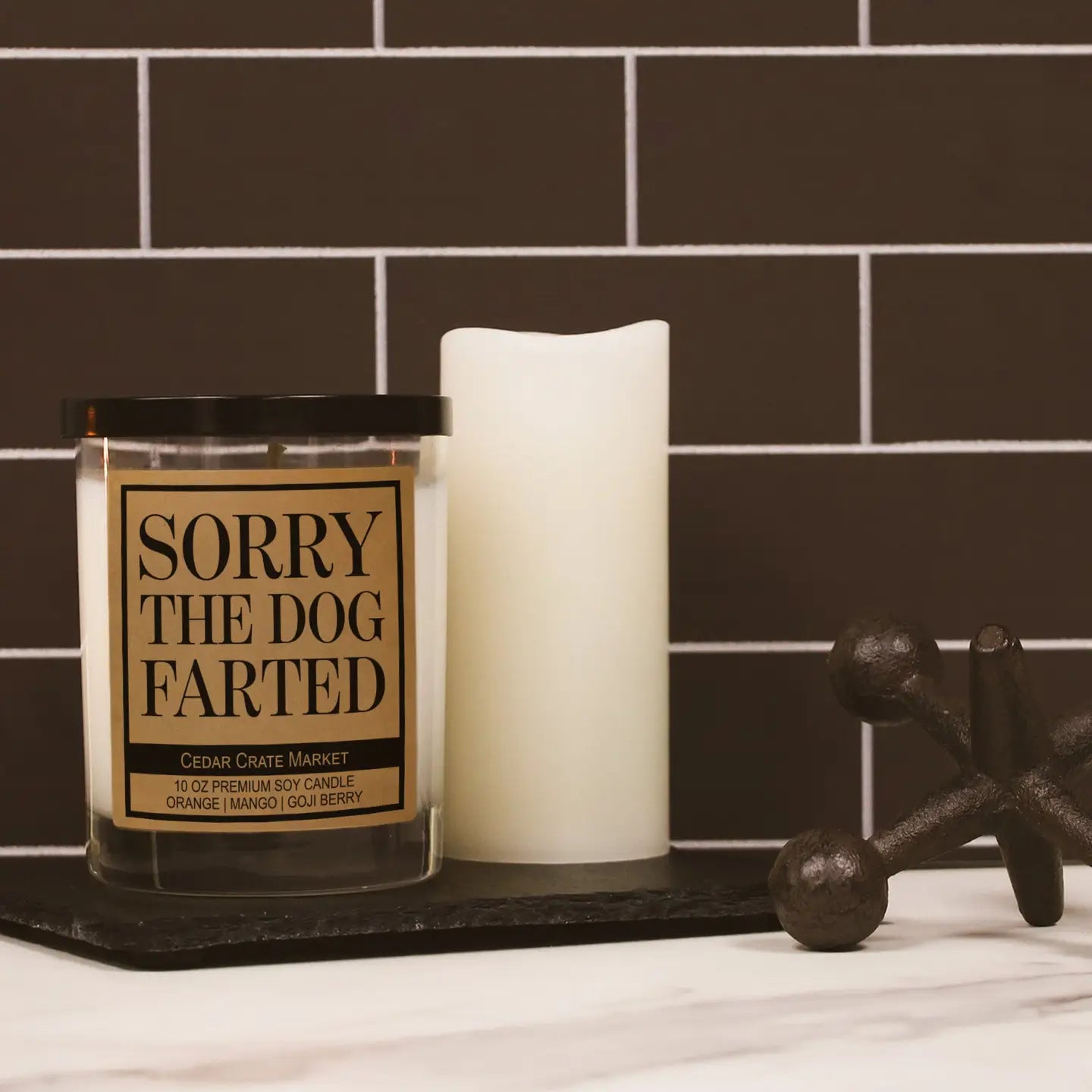Sorry the Dog Farted Candle