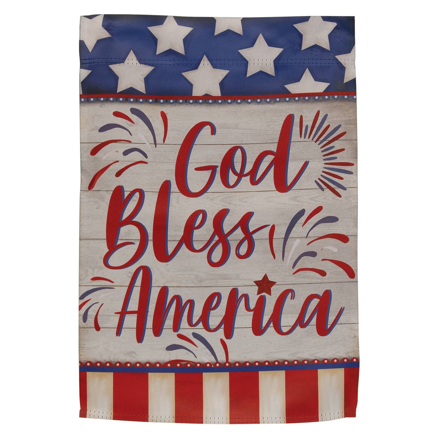 God Bless American Garden Flag