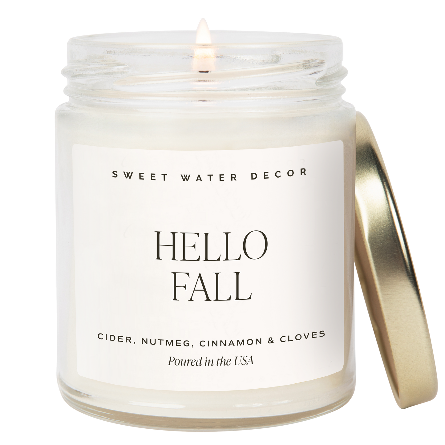 Hello Fall 9 oz Soy Candle