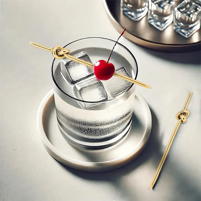 Gold Knot Cocktail Picks