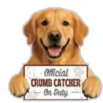 Golden Retriever Chip Clip